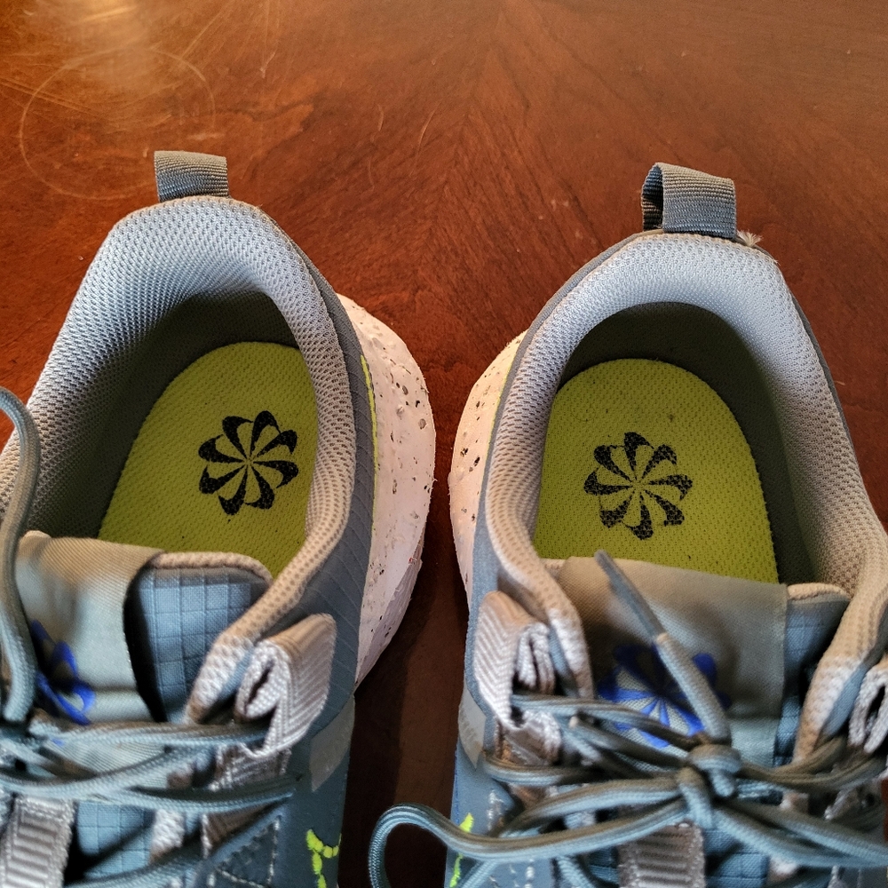 Men's Nike Crater Impact SE Ash Green Volt 2022 Sneakers DJ6308-002 Size 10.5 - Picture 7 of 10